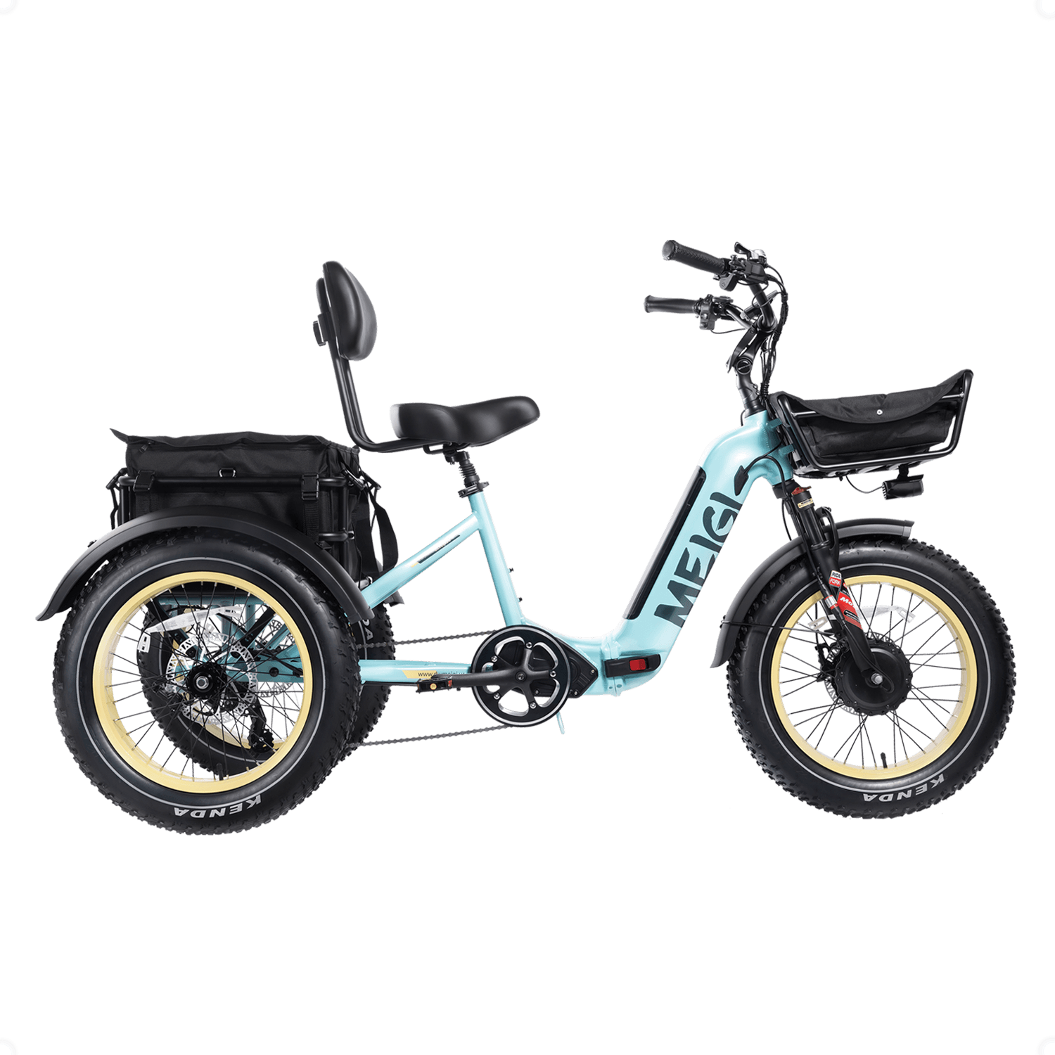 MG2301-SILVERADO-HD Fat Tire Electric Tricycle - DWMEIGI