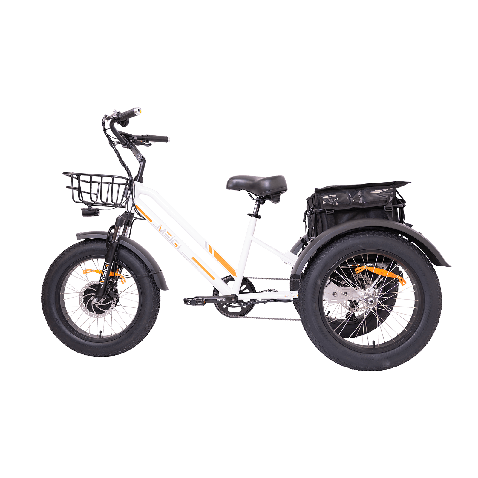 MG1703-ZEUS 500W Fat Tire Electric Trike - DWMEIGI