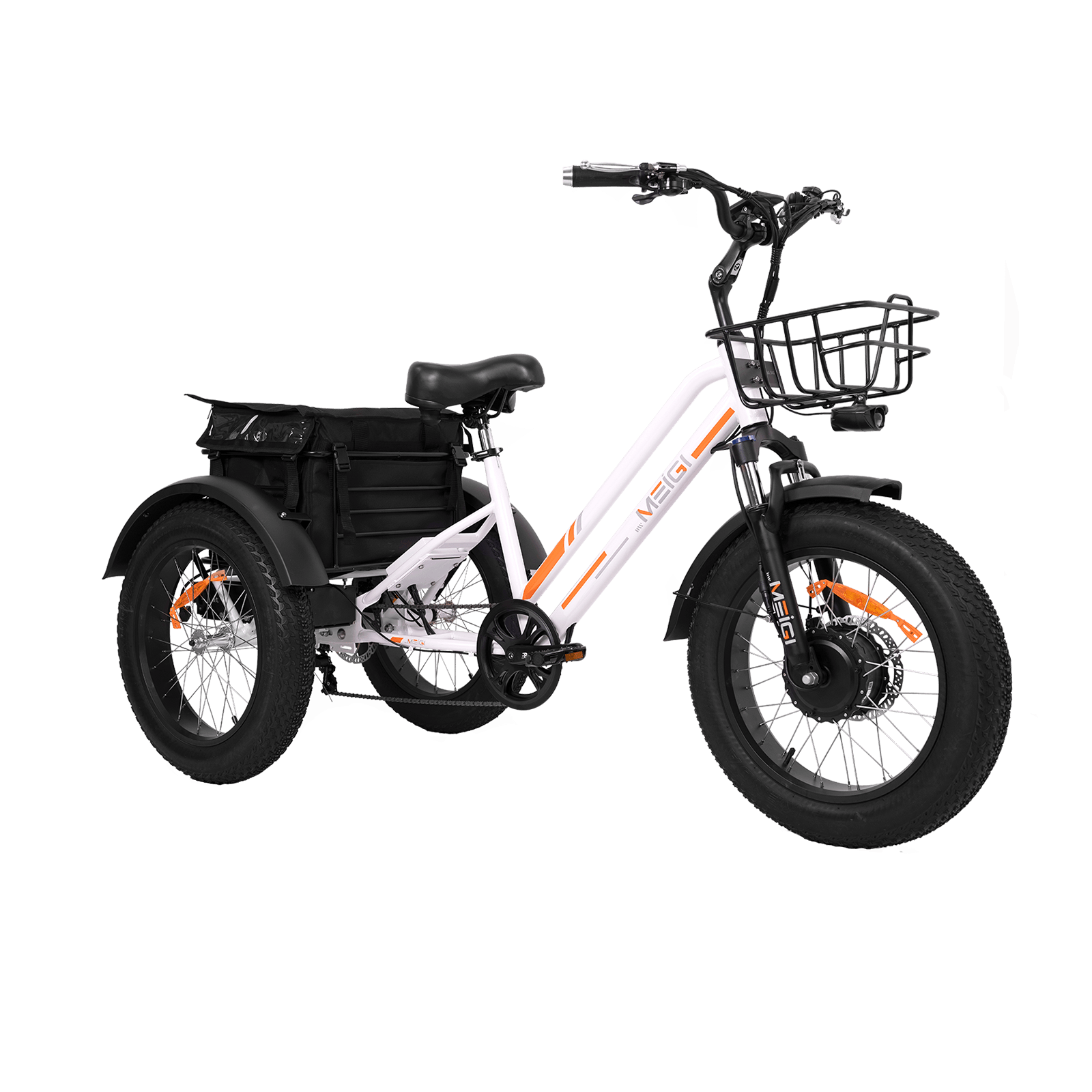 MG1703-ZEUS 500W Fat Tire Electric Trike - DWMEIGI