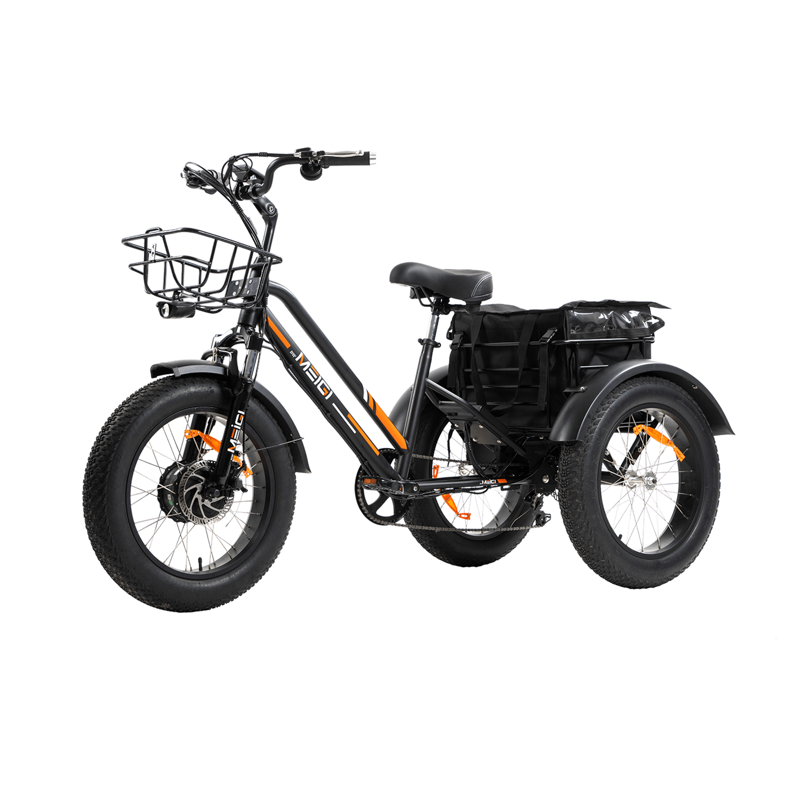 MG1703-ZEUS 500W Fat Tire Electric Trike - DWMEIGI