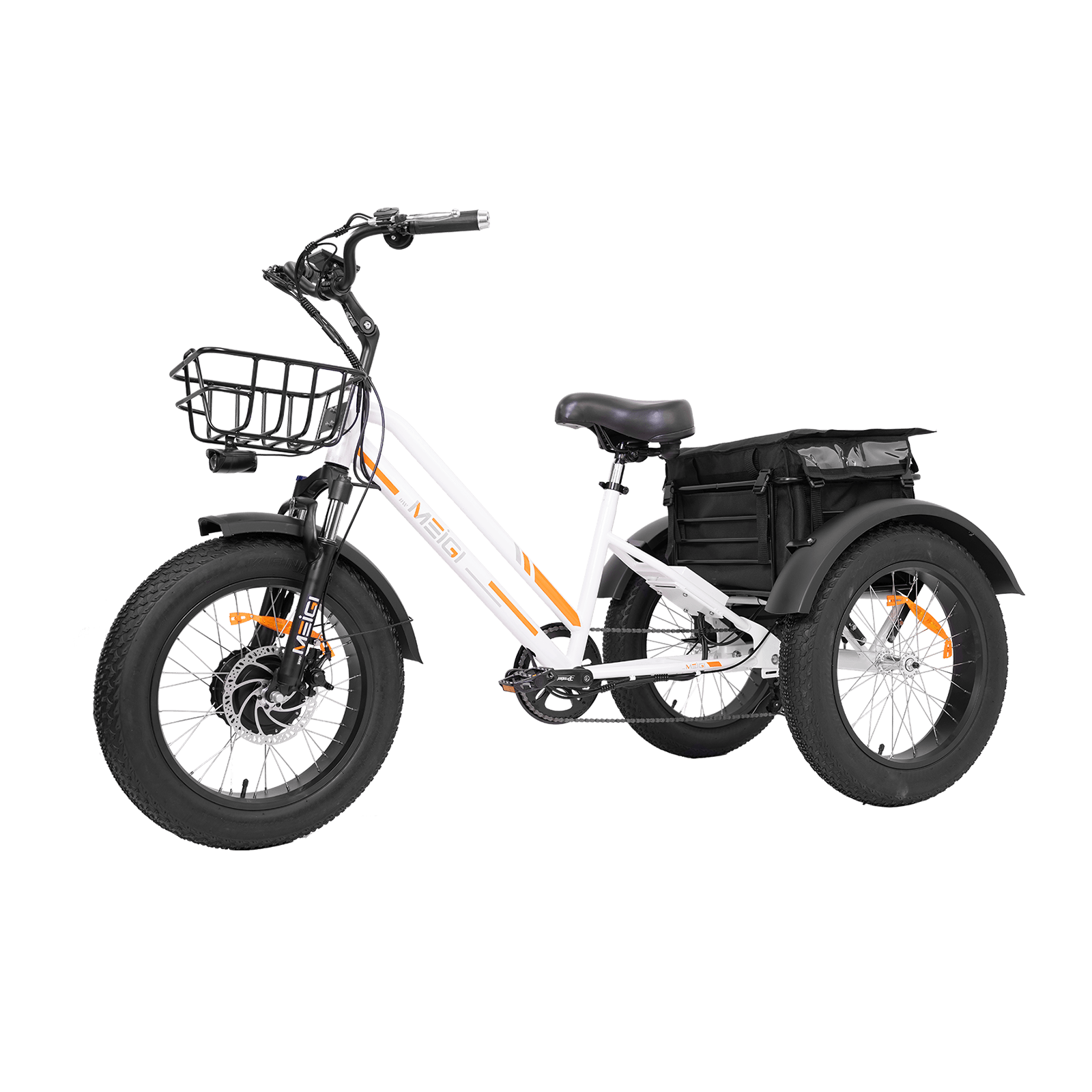 MG1703-ZEUS 500W Fat Tire Electric Trike - DWMEIGI