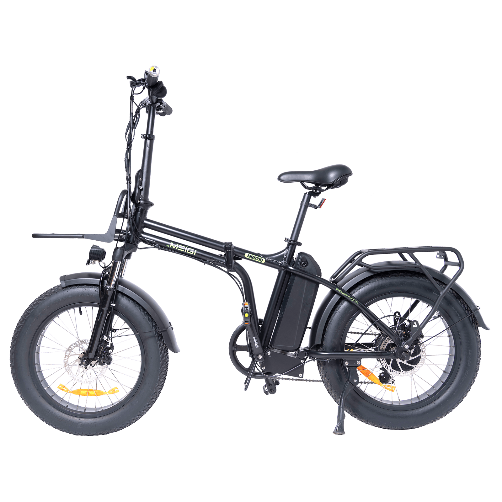 MG8710 Folding Fat Tire Electric Bike - DWMEIGI